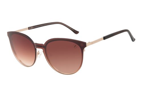 Armação Para Óculos de Grau Feminino Chilli Beans Clássicos Dourado Claro Multi