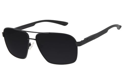 Óculos de Sol Masculino Chilli Beans Executivo Polarizado Preto
