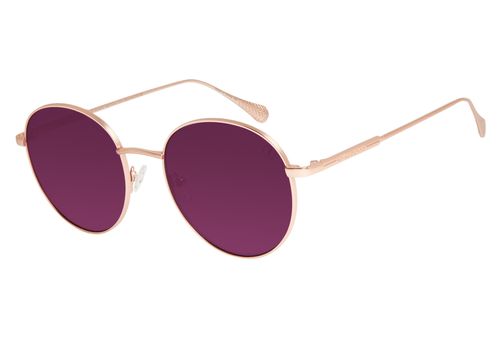 Óculos de Sol Feminino Street Sports Banhado A Ouro Tênis Rosé