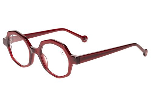 Armação Para Óculos de Grau Feminino Western Redondo Vermelho
