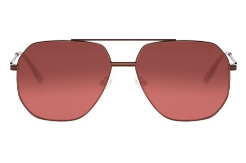 Óculos de Sol Masculino Western Aviador Estrela Vinho