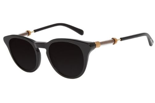 Óculos de Sol Masculino Café Vintage Preto