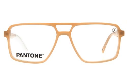 Armação Para Óculos de Grau Masculino Pantone Aviador Bege