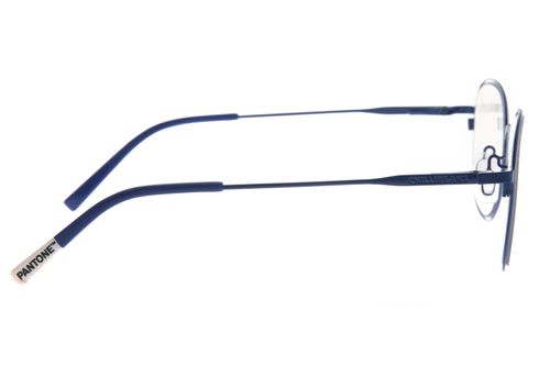 Armação Para Óculos de Grau Unissex Pantone Metal Slim Azul