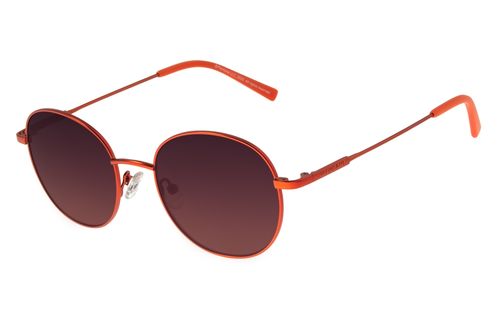 Óculos de Sol Feminino Pantone Redondo Preto