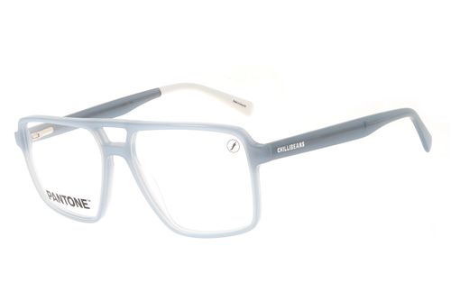 Armação Para Óculos de Grau Masculino Pantone Aviador Azul