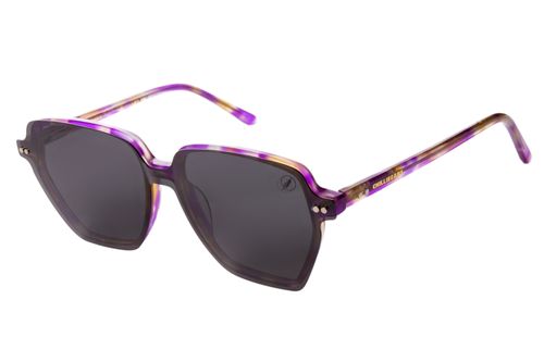 Armação para Óculos de Grau Ótica Chilli Beans Unissex Multi Quadrado Polarizado Tartaruga Roxo