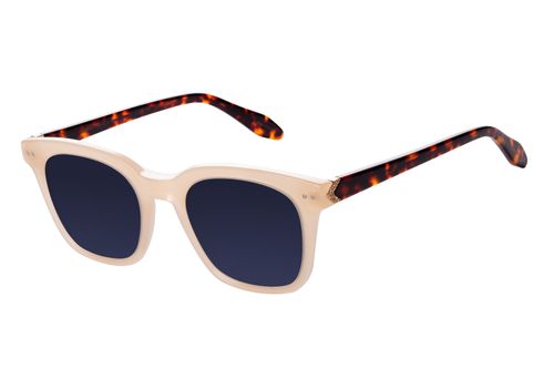 Óculos de Sol Feminino Western Quadrado Polarizado Bege