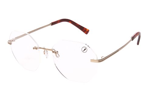 Óculos de Grau Feminino Ótica Chilli Beans 3 Peças Dourado