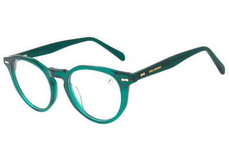 Armação para Óculos de Grau Ótica Chilli Beans Feminino Redondo Verde