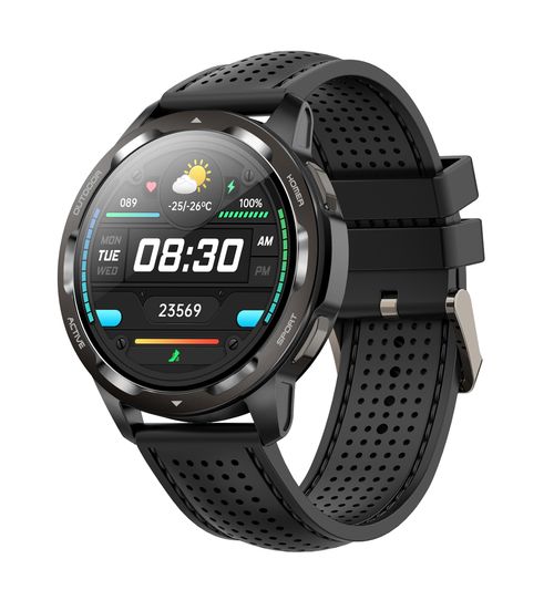 Relógio Smartwatch Masculino Chilli Beans Redondo Reverse Ônix