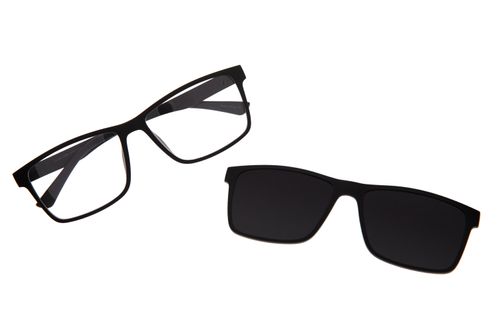 Armação Para Óculos de Grau Masculino Ótica Chilli Beans Multi Polarizado Preto