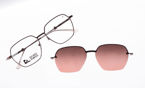 Armação Para Óculos de Grau Feminino SOS Mata Atlântica Orquídea Multi Lentes Dourado