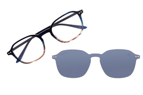 Armação Para Óculos De Grau Unissex Chilli Beans Multi Mesclado Azul