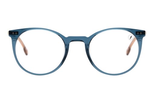 Armação Para Óculos de Grau Feminino Ótica Chilli Beans Redondo AC Azul