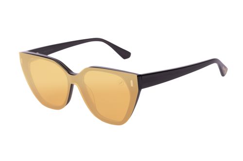 Armação Para Óculos de Grau Feminino Behind The Colors Focar Multi Cat Polarizado Amarelo