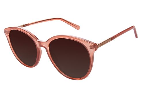 Óculos de Sol Ótica Chilli Beans Feminino Cat Polarizado Degrade Rosa