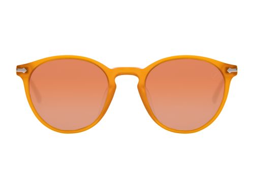 Óculos de Sol Feminino Premium Edition Redondo Casual Caramelo