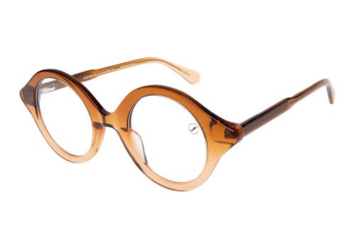 Armação Para Óculos de Grau Feminino Premium Cat Degradê Marrom