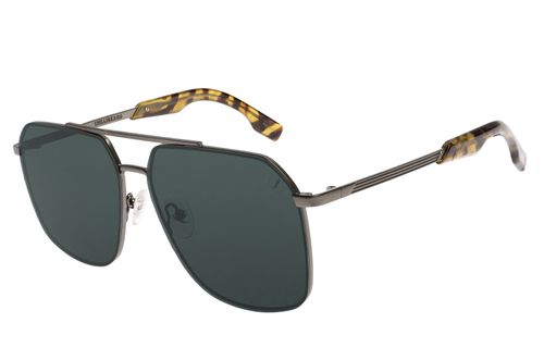 Óculos de Sol Masculino Hollywood Vintage Art Déco Executivo Verde
