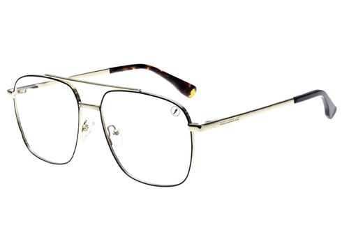 Armação para Óculos de Grau Ótica Chilli Beans Masculino Aviador Dourado
