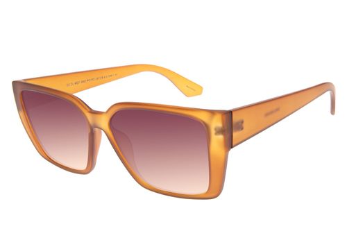 Óculos de Sol Feminino Ótica Chilli Beans Quadrado Clássico Marrom