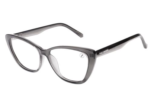 Armação Para Óculos de Grau Feminino Ótica Chilli Beans Gatinho TR90 Preto