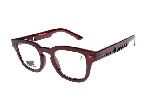 Armação Para Óculos de Grau Unissex Naruto Shippuden Sharingan Vinho