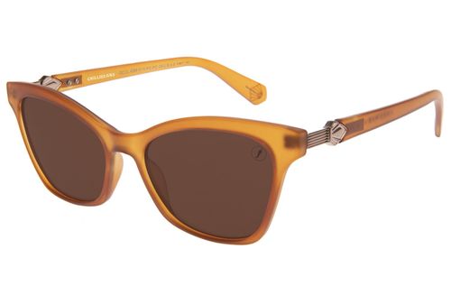 Óculos De Sol Feminino Hollywood Vintage Art Déco Marrom