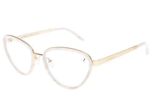 Armação Para Óculos de Grau Feminino Ótica Chilli Beans Gatinho Slim Branco