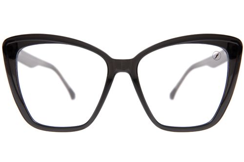 Armação Para Óculos de Grau Feminino Ótica Chilli Beans Max Cat Preto