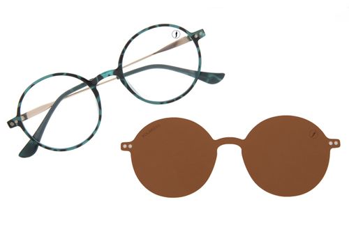 Armação Para Óculos de Grau Feminino Ótica Chilli Beans Multi Polarizado Azul