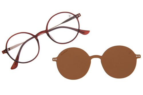 Armação Para Óculos de Grau Feminino Ótica Chilli Beans Multi Polarizado Marrom