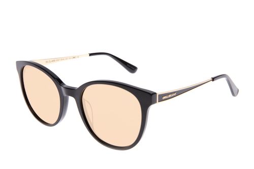Óculos de Sol Feminino Premium Edition Redondo Clássico Preto
