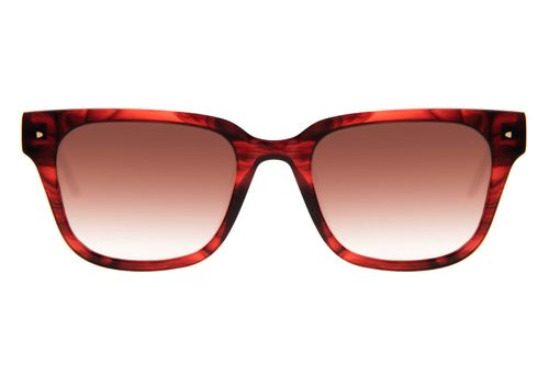 Óculos de Sol Feminino Ótica Chilli Beans Quadrado Casual Vermelho