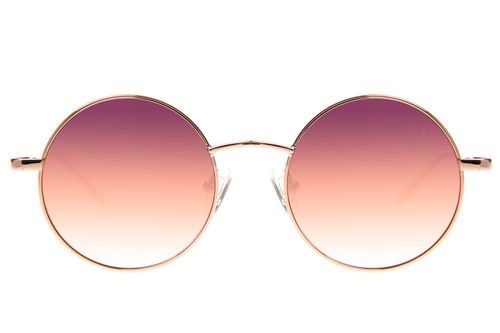 Óculos de Sol Feminino Ótica Chilli Beans Redondo Slim Rosé