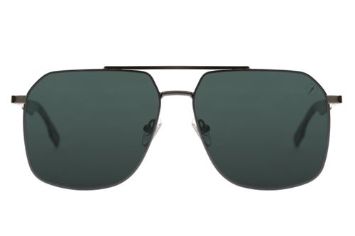 Óculos de Sol Masculino Hollywood Vintage Art Déco Executivo Verde
