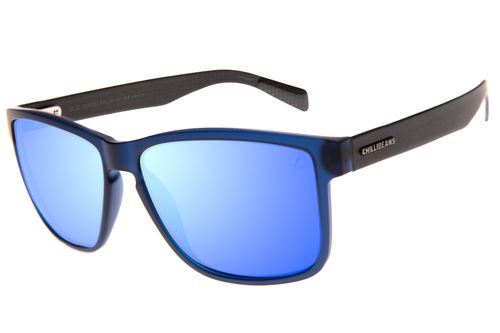 Óculos De Sol Masculino Chilli Beans Clássicos Quadrado Polarizado Azul