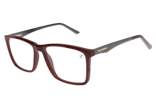 Armação Para Óculos de Grau Masculino Chilli Beans Clássicos Quadrado Vinho