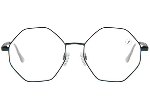 Armação Para Óculos de Grau Feminino Ótica Chilli Beans Hexagonal Verde