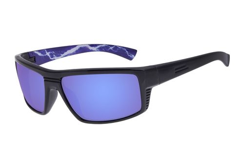 Óculos de Sol Masculino Chilli Beans Esporte Performance Espelhado Azul