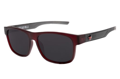 Óculos de Sol Infantil Masculino NBA Chicago Bulls Vermelho