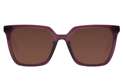 Óculos De Sol Feminino Eco Quadrado Vinho
