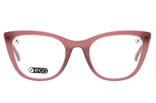 Armação Para Óculos De Grau Feminino Eco Gatinho Vermelho