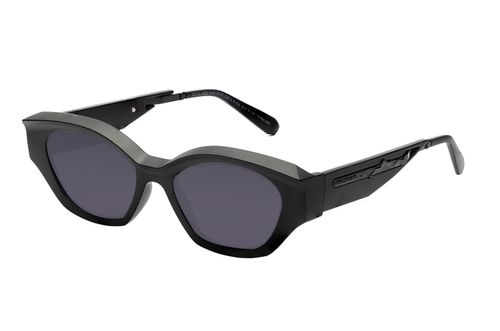 Óculos De Sol Feminino Horror Cat Preto