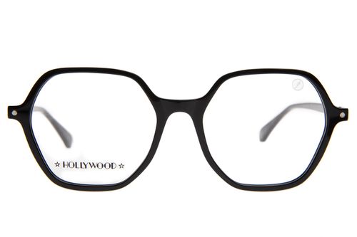 Armação Para Óculos De Grau Feminino Hollywood Vintage Multi Preto