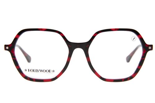 Armação Para Óculos De Grau Feminino Hollywood Vintage Multi Vermelho