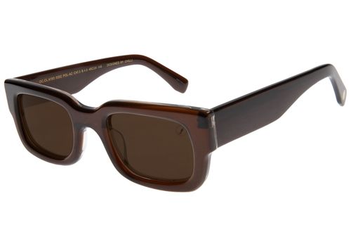 Óculos De Sol Feminino Chilli Beans Quadrado Premium Marrom