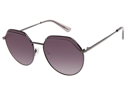 Óculos De Sol Feminino Chilli Beans Redondo Ônix
