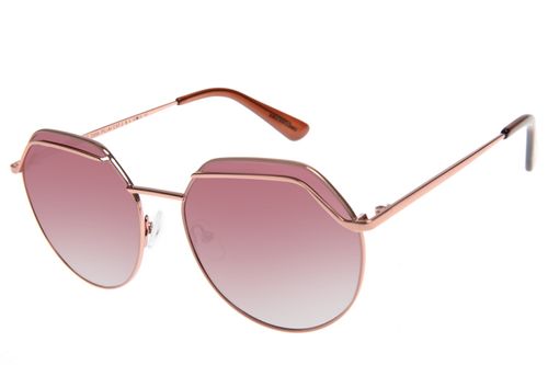 Óculos De Sol Feminino Chilli Beans Redondo Rosé